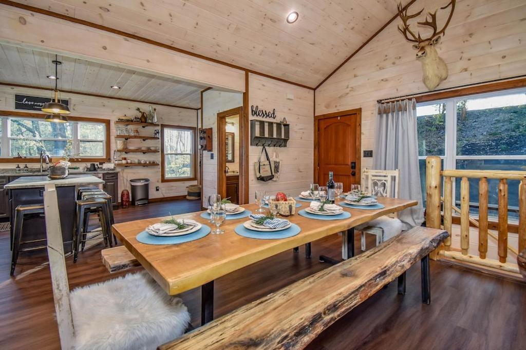 Nordic Mountain Modern Lodge - Family Friendly Luxury Cabin In Walden'S Ridge Севьервилл Экстерьер фото
