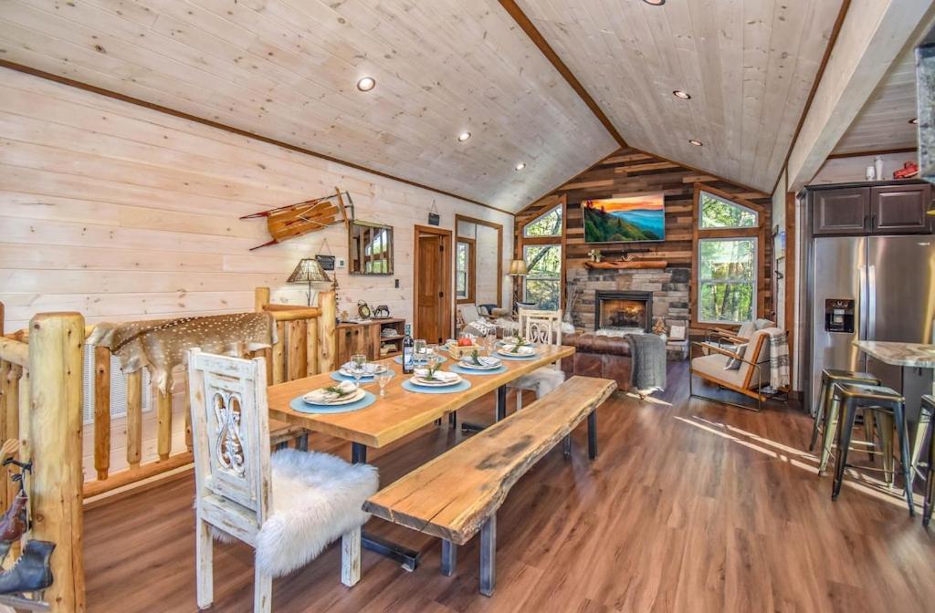 Nordic Mountain Modern Lodge - Family Friendly Luxury Cabin In Walden'S Ridge Севьервилл Экстерьер фото